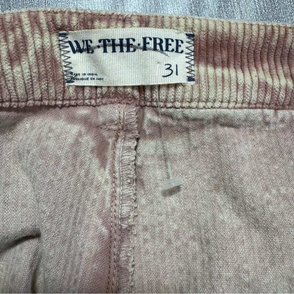NWT New Free People We The Free Gallivanting Cord Almondine Skort Size 31 - Picture 7 of 8